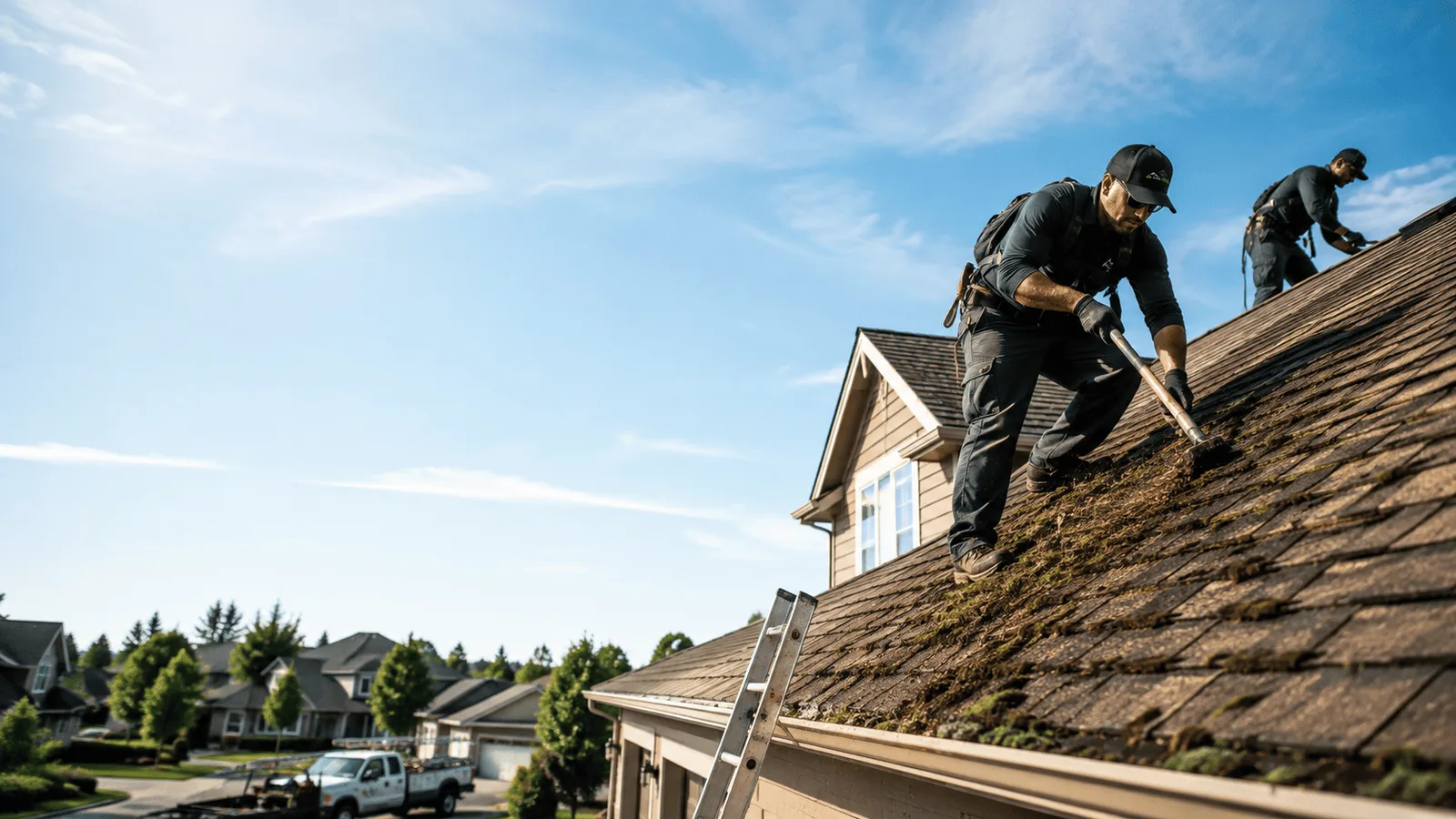 Roof Moss Removal in Tunkhannock, PA near me